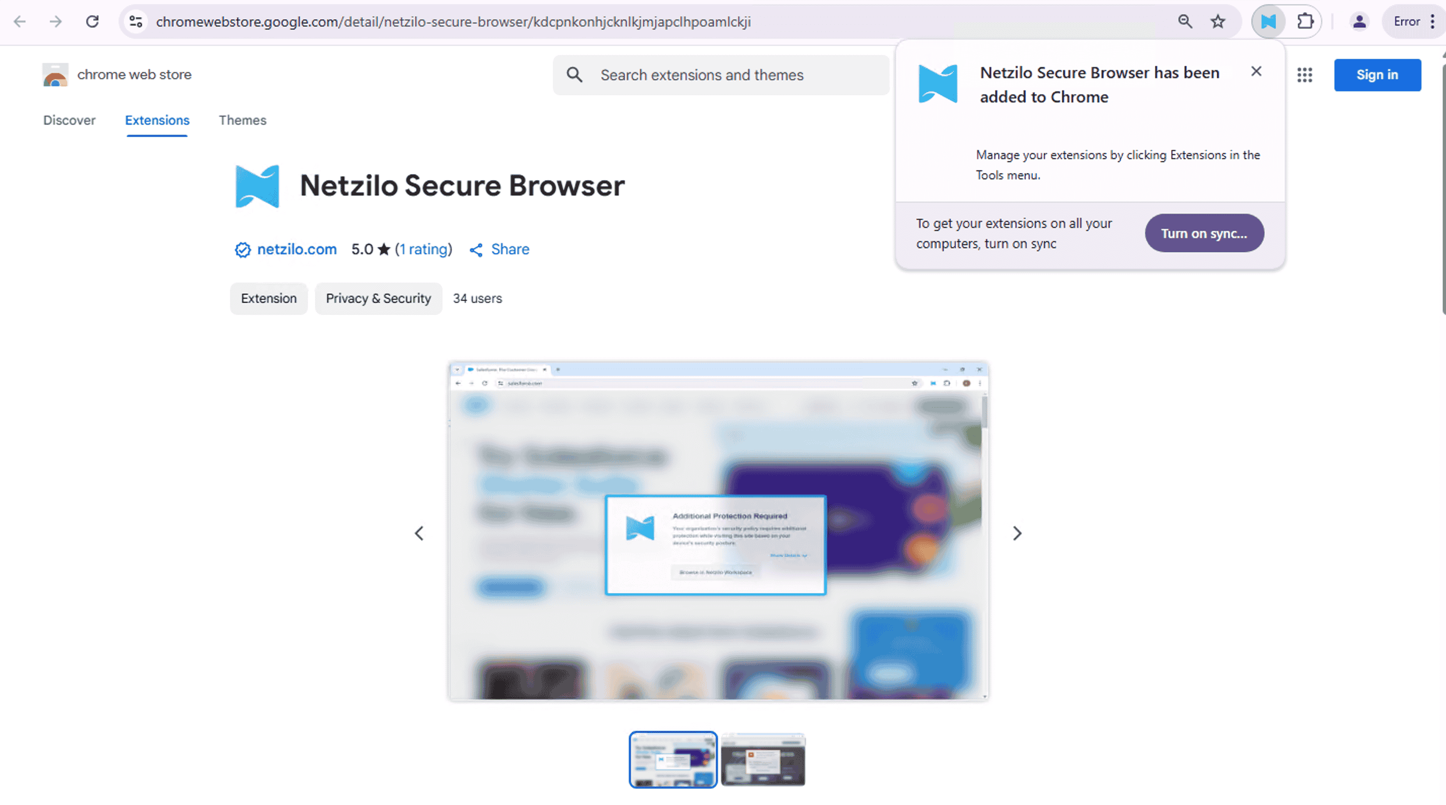 login-to-netzilo