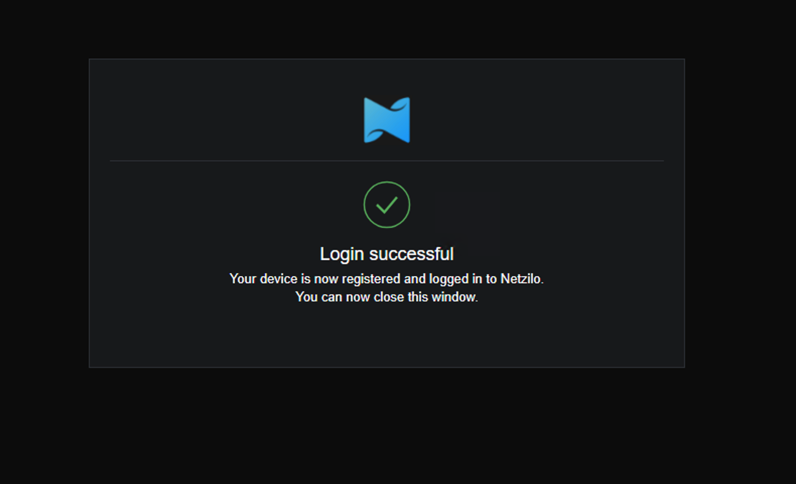 login-to-netzilo