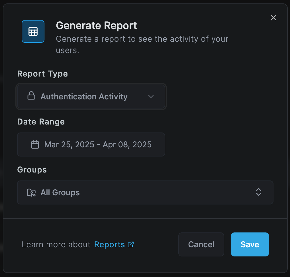 generate-report